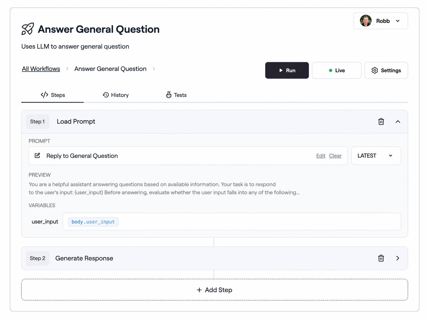 Jixi workflow runtime interface